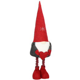 Para krasnali 120cm ozdoba świąteczna, gnom świąteczny, skrzat na teleskopowych nóżkach