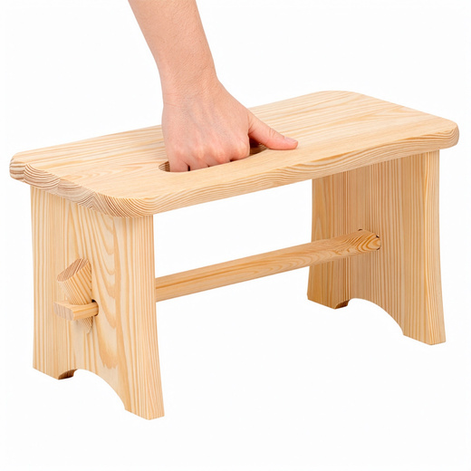 Taboret drewniany, krzesło ogrodowe do plewienia, wielofunkcyjny stołek, podest