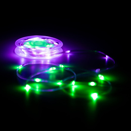 Lampki choinkowe zewnętrzne 100 LED 5 m Smart LED pilot, sterowanie Bluetooth IP44 multikolor
