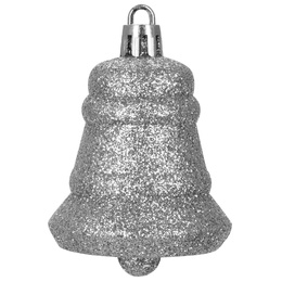 Bombki choinkowe 100 szt. zestaw dekoracji świątecznych zawieszki nietłukące srebrne