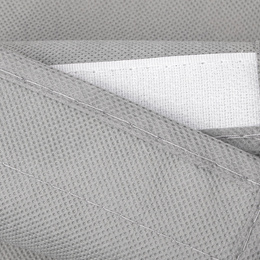 Organizer do szafy wiszący z 4 półkami 80x30x30cm szary
