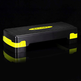 Step do ćwiczeń fitness 2-stopnie, schodek treningowy do aerobiku