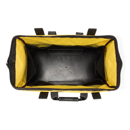 Torba warsztatowa 49x27x35 cm monterska organizer na narzędzia 45L żółto-czarna