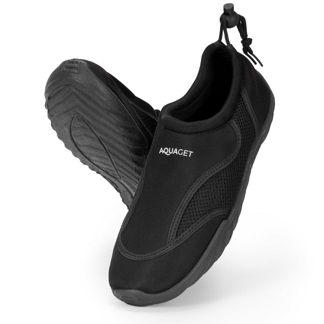 Buty do wody męskie rozm. 45 szybkoschnące buty na plażę, do pływania czarne