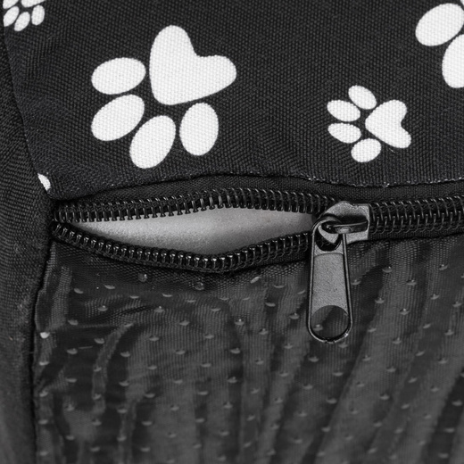 Schodki dla psa do łóżka 30 cm podest, rampa 3-stopniowa, czarne