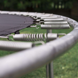 Trampolina ogrodowa dla dzieci 12 FT 360/366/369 cm z siatką wewnętrzną i drabinką