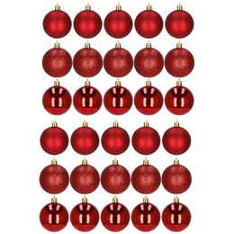 Bombki choinkowe na choinkę zestaw 30 szt.