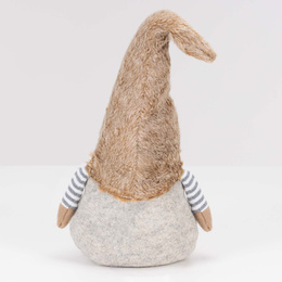 Skrzat świąteczny 38 cm ozdoba bożonarodzeniowa krasnal świąteczny, gnom stojący figurka