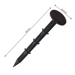 Siatka na krety 2mx200 m + kołki 200 szt. ochrona przeciw kretom, nornicom 45g/m2
