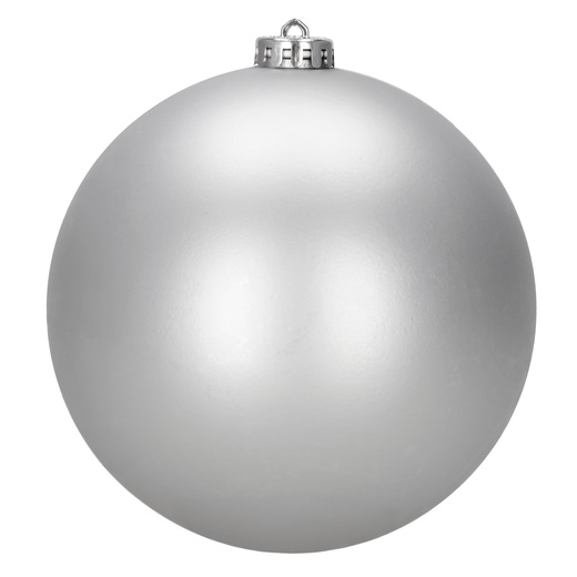 Bombki choinkowe 6 szt. ozdoby świąteczne 15 cm nietłukące srebrne