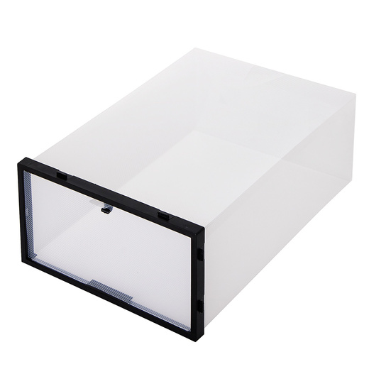 Pudełko na buty z otwieraną klapą 30,5x21x12,5 cm organizer na obuwie zestaw 10 szt.