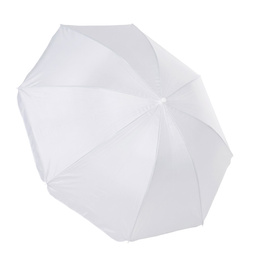Parasol plażowy 160 cm ogrodowy, przeciwsłoneczny UPF50+ składany, łamany na balkon, taras, szary