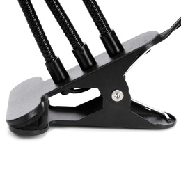 Lampa do doświetlania roślin LED do wzrostu uprawy 3 panele z timerem i klipsem, usb