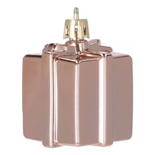 Bombki choinkowe 101 szt. ozdoby świąteczne rose gold