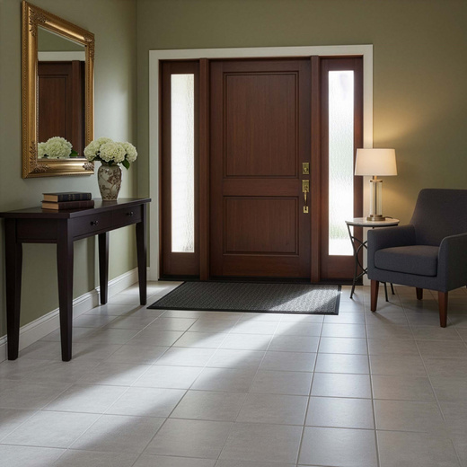 Wycieraczka wejściowa, mata pod drzwi 90x60 czarno-grafitowa