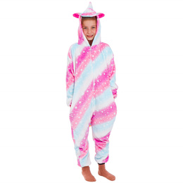 Piżama kigurumi jednorożec kombinezon jednoczęściowy dziecięcy rozmiar 120-130 cm