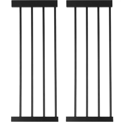 Bramka zabezpieczająca schody 75-138 cm bramka rozporowa brązowo-czarna