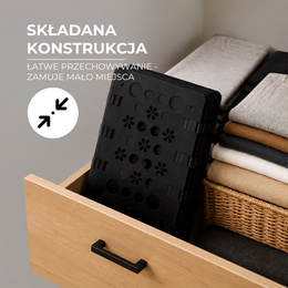 Deska do szybkiego składania ubrań, koszulek w kostkę, praska, składarka