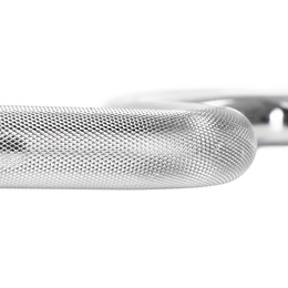 Gryf mocno łamany 120 cm sztanga ze stali chromowanej 2 zaciski 25 mm