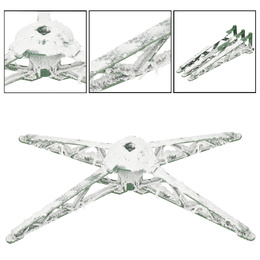 Choinka sztuczna 250 cm świerk kaukaski ośnieżony