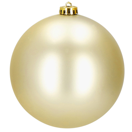 Bombki choinkowe 2 szt. ozdoby świąteczne zawieszki 15 cm szampański