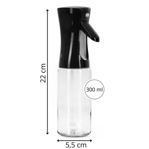 Dozownik do oleju 300 ml spryskiwacz do oliwy octu rozpylacz kuchenny pojemnik spray