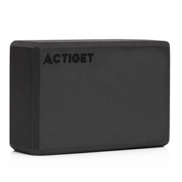 Kostka do jogi piankowa EVA 23x15x7,5 cm klocek blok do ćwiczeń pilates stretching czarny