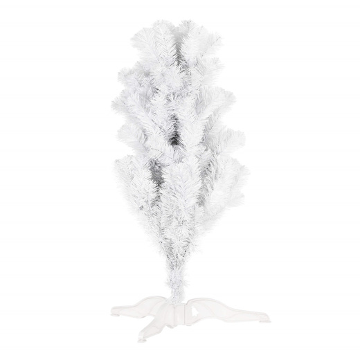 Choinka sztuczna 150 cm jodła biała nowoczesna jak żywa, ze stojakiem