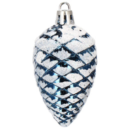 Bombki choinkowe 77 szt. granatowy zestaw choinkowy