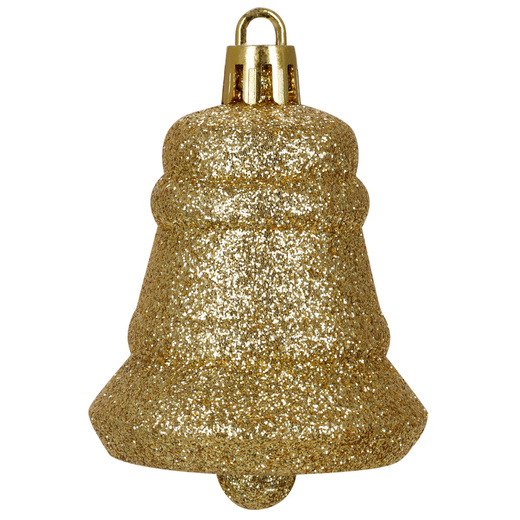 Bombki choinkowe 100 szt. zestaw dekoracji świątecznych nietłukące, złote