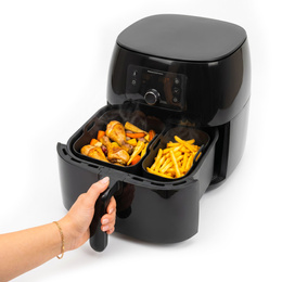 Wkład silikonowy do Airfryer 1,5/3 L zestaw 2 szt. do frytkownicy beztłuszczowej