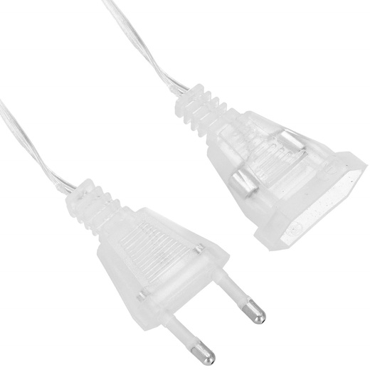 Kurtyna świetlna 200 led girlanda, lampki sople biały ciepły