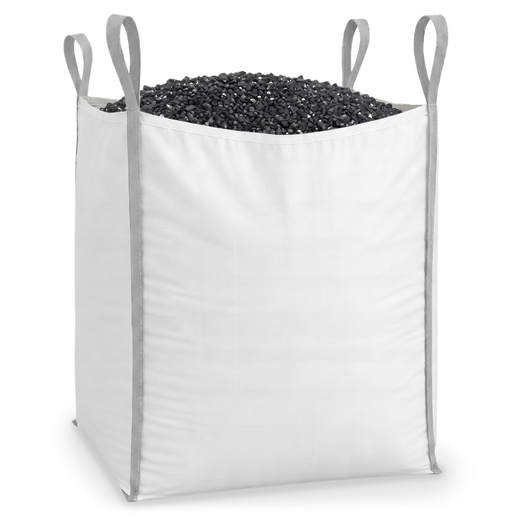 Big Bag worek 1000 kg mocny na gruz 145x90x90 cm kontener z uchwytami biały