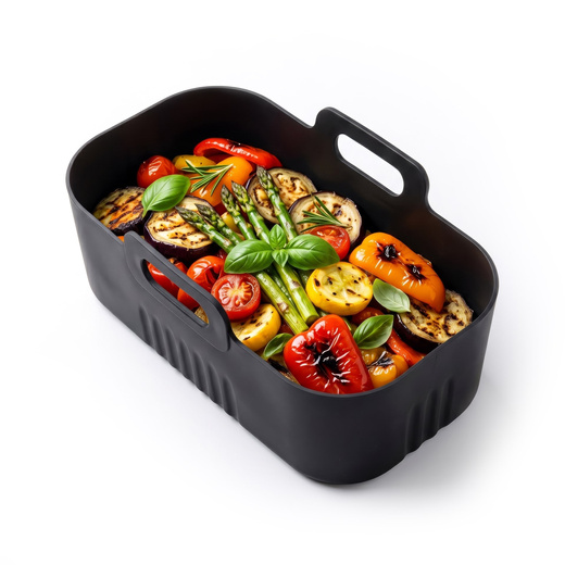 Wkład silikonowy do Airfryer 1,5/3 L zestaw 2 szt. do frytkownicy beztłuszczowej