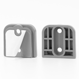 Bramka zabezpieczająca na schody 80 cm zwijana roleta do drzwi barierka ochronna szara