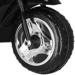 Motocykl dla dzieci, elektryczny jeździk trójkołowy, motorek na akumulator, czarny