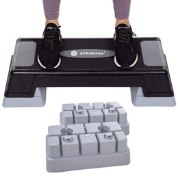 Step do aerobiku 3 stopnie ćwiczenia fitness