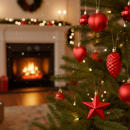 Bombki choinkowe 100 szt. zestaw dekoracji świątecznych nietłukące, czerwone