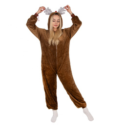 Piżama kigurumi renifer kombinezon jednoczęściowy damski rozmiar M