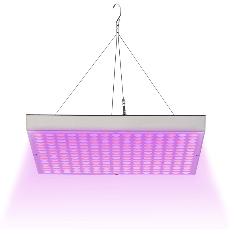 Lampa do doświetlania roślin 225 LED wiszący panel do wzrostu uprawy warzyw sadzonek 36 W