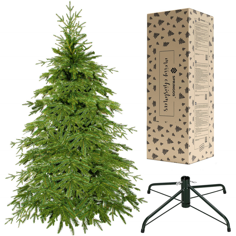 Choinka sztuczna premium 180 cm świerk naturalny, produkcja polska