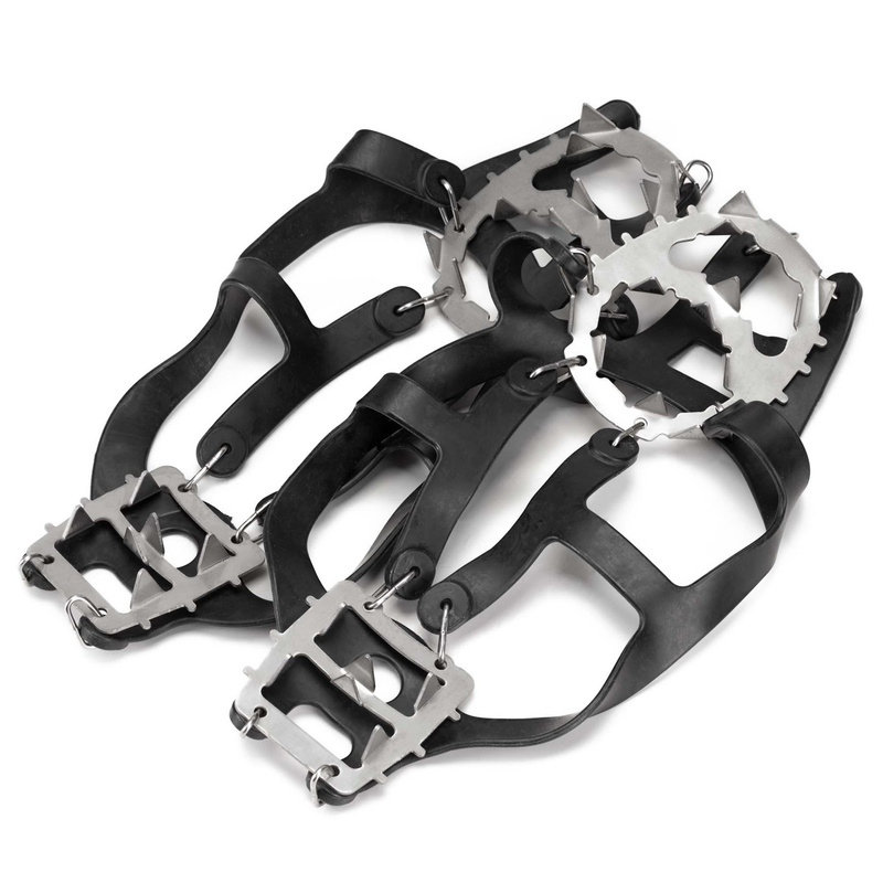 Raczki na buty turystyczne, nakładki rozmiar 40-45 czarne