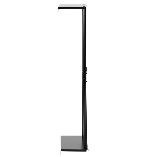 Wieszak łazienkowy, ścienna półka na ręczniki, pionowa, czarna