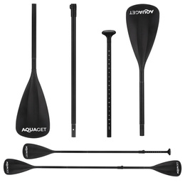 Wiosło do deski SUP kajaka 2w1 składane 160-222 cm regulowane 3-częściowe
