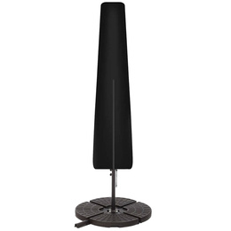Pokrowiec na parasol ogrodowy 205cm wodoodporny czarny