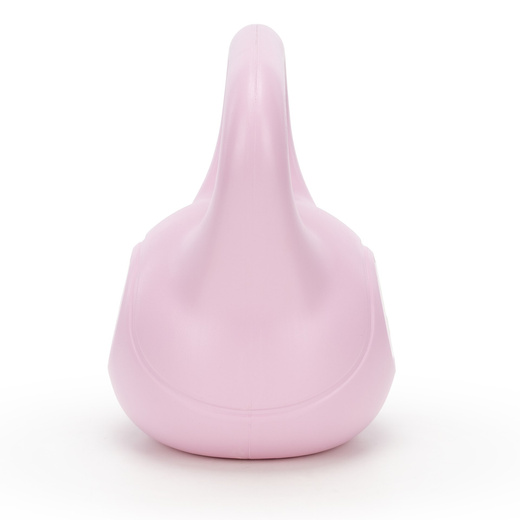 Kettlebell 2 kg odważnik, hantla do ćwiczeń ABS kula do treningu siłowego, różowa