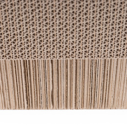 Drapak dla kota, karton do drapania z kocimiętką, legowisko z tektury, piłeczka z dzwoneczkiem