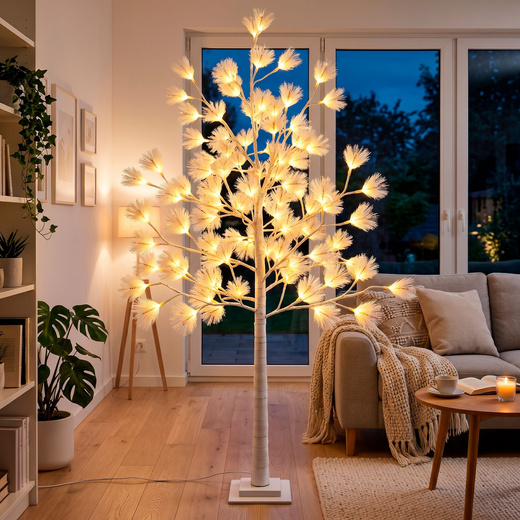 Świecące drzewko 180 cm sosna 120 Led drzewko świąteczne dekoracja ozdoba świetlna
