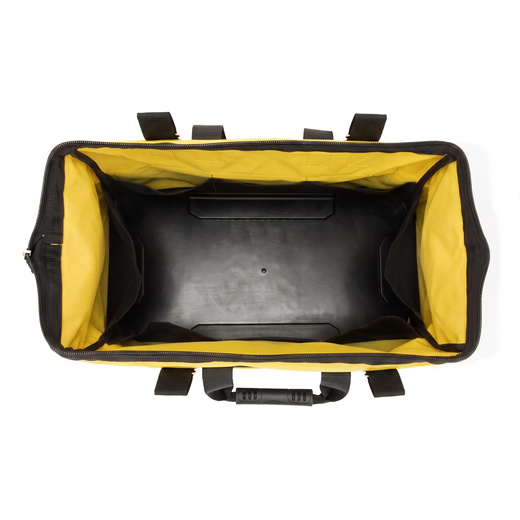 Torba warsztatowa 49x27x35 cm monterska organizer na narzędzia 45L żółto-czarna