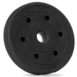 Obciążenie bitumiczne 2,5 kg talerz kompozytowy 29 mm krążek do sztangi hantli